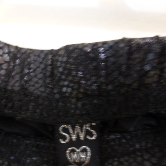 SWS STREETWEAR SOCIETY, black leggings, NWOT - Picture 4 of 6
